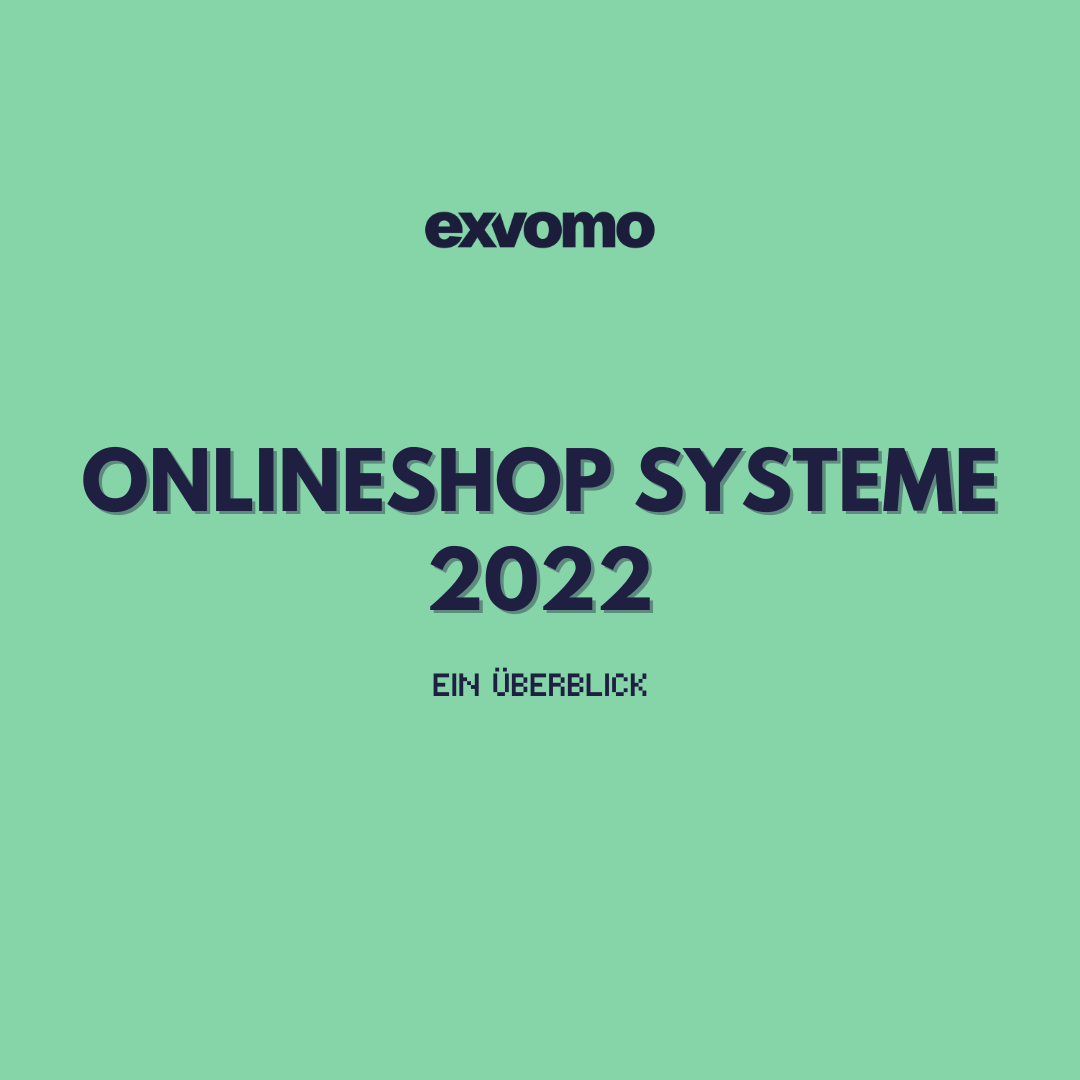 Onlineshop Systeme 2022