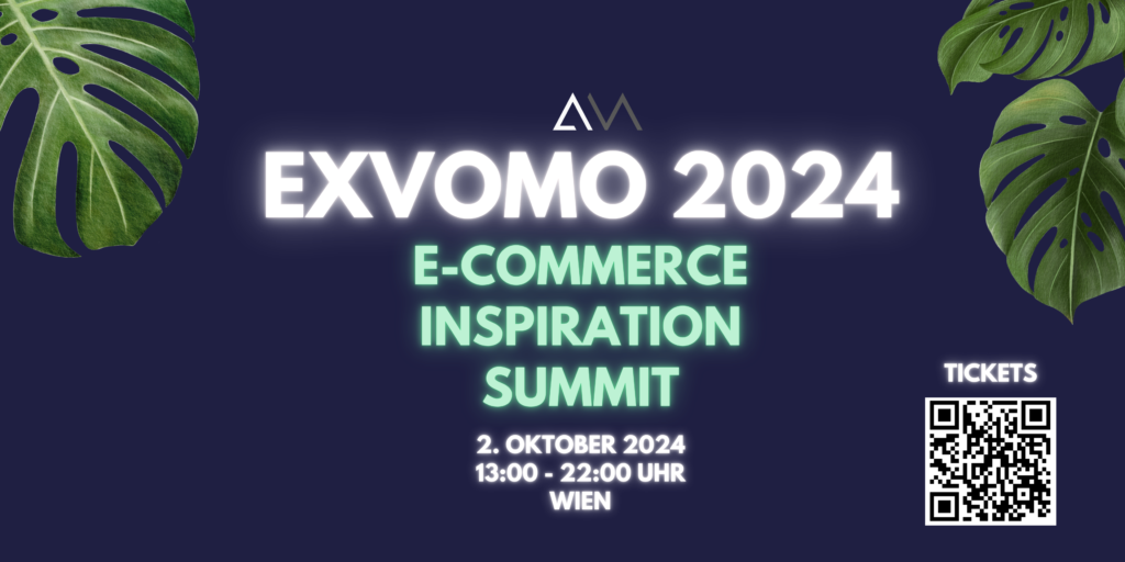 am 2. oktober 2024 findet ab 13:00 uhr die EXVOMO 2024, eine E-Commerce Konferenz in Wien, statt