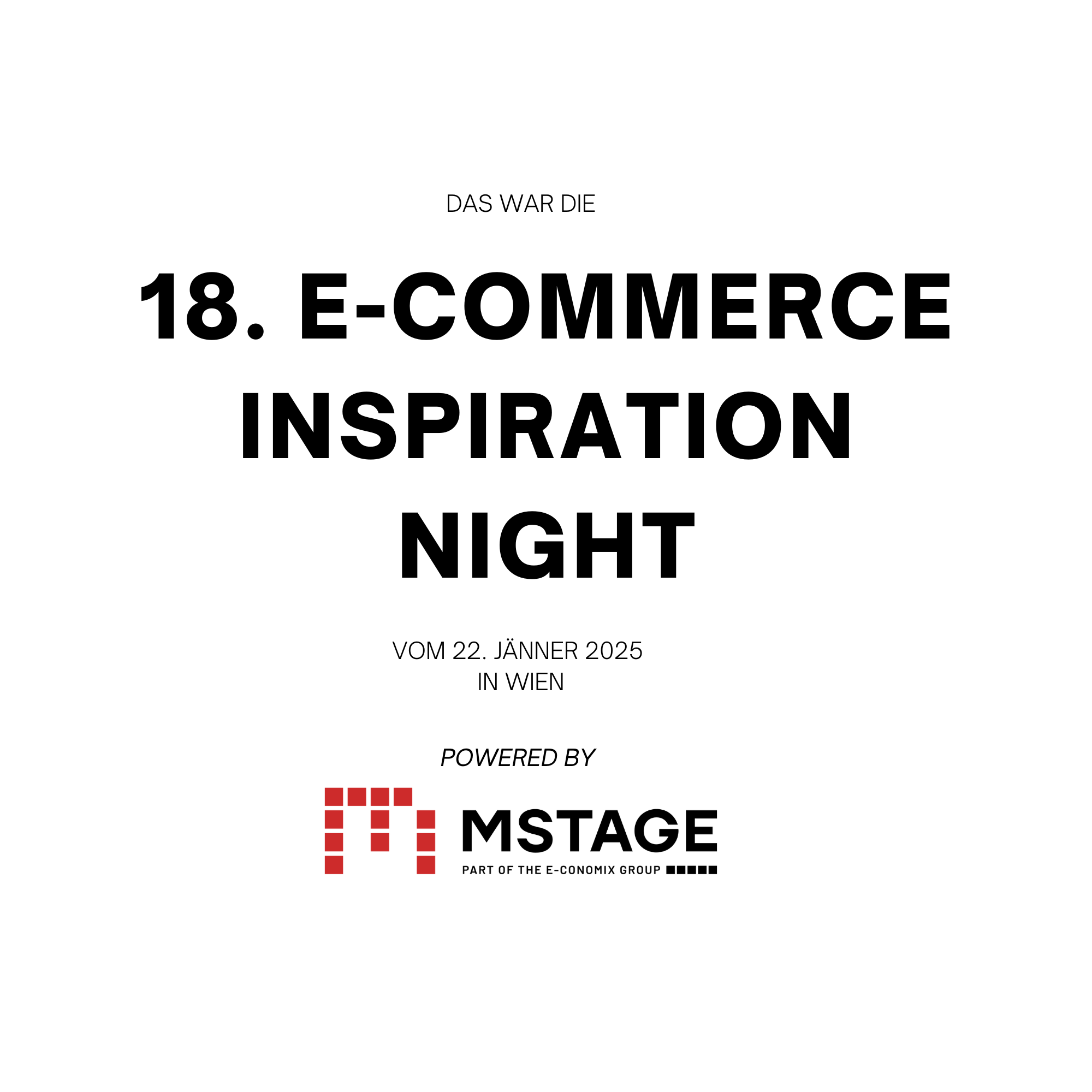 18. E-Commerce Inspiration Night